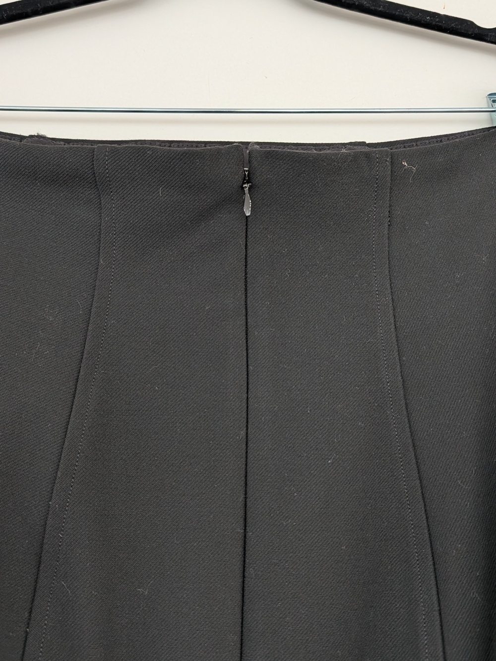 Express Black High-Waist, Knee Length Pencil Skirt, Size 12 - Picture 8 of 10